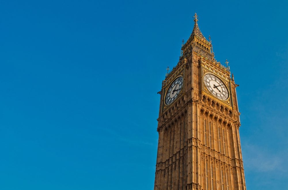 Torre del reloj Big Ben, una de las mejores cosas que ver en Londres.