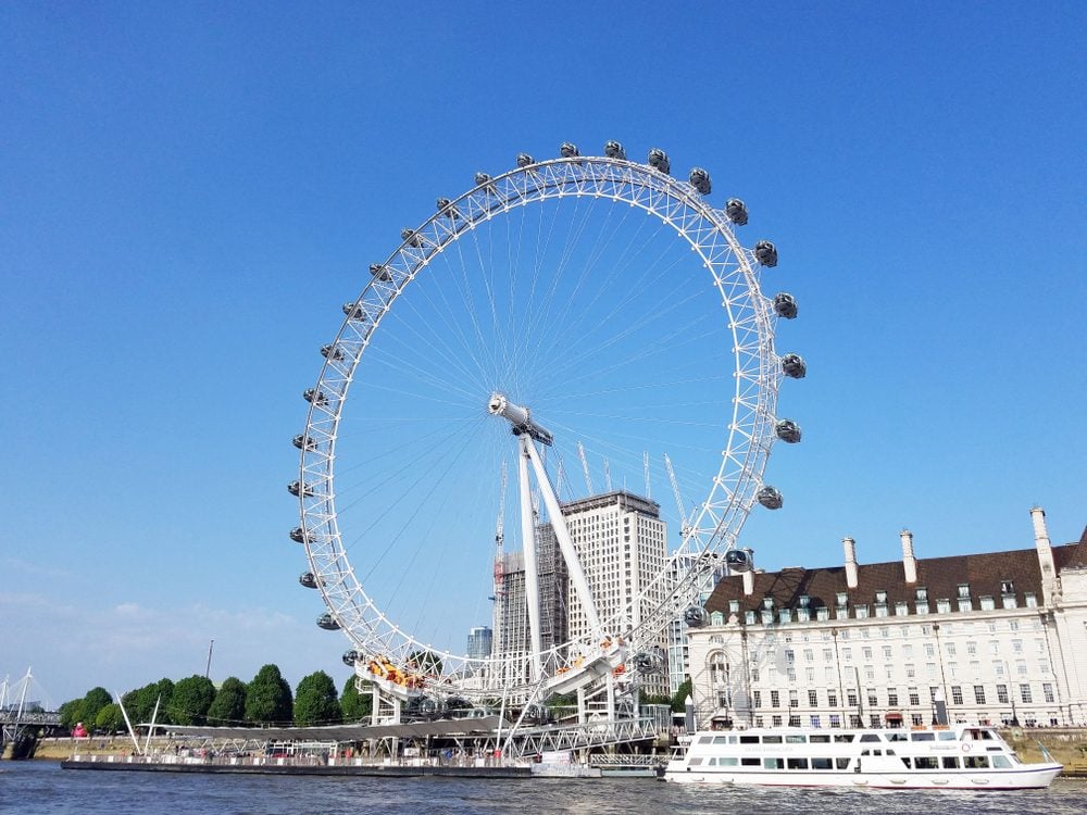 London Eye, la noria más grande de Europa, desde donde disfrutar de las mejores vistas de Londres.