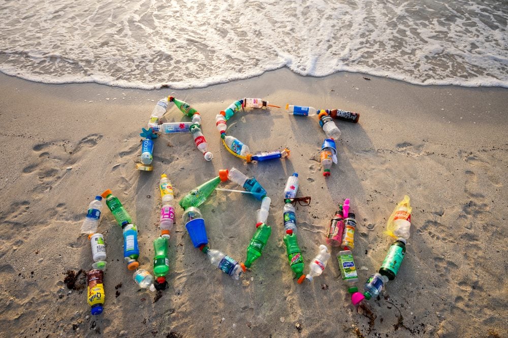 reciclaje playa