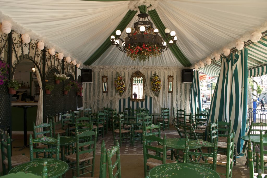  Feria de Abril Sevilla. Las casetas