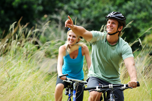 excursion en bicicleta