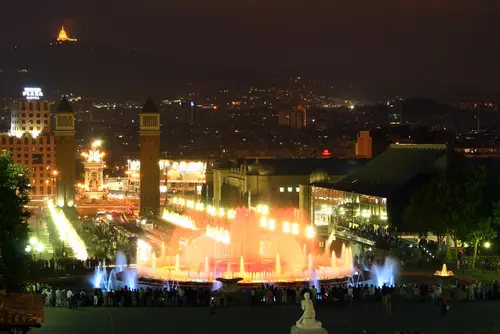 barcelona de noche