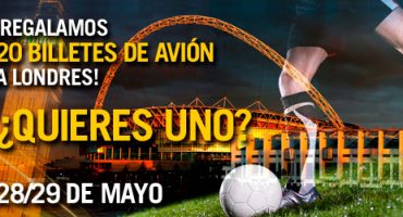 ¡Regalamos 20 billetes de avión a Londres! ¿Quieres uno?