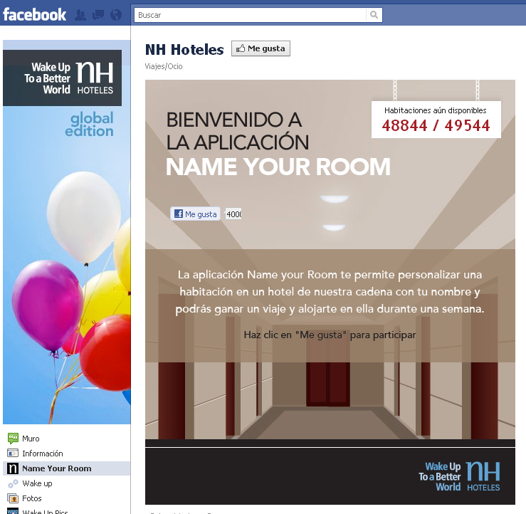 Facebook NH Hoteles