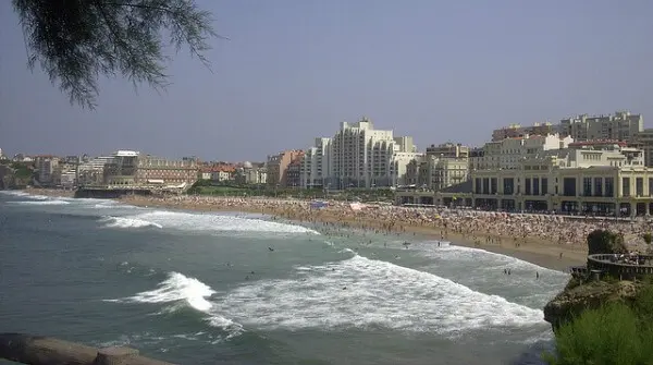 Playa de Biarritz, Francia Playa de Biarritz, Francia
