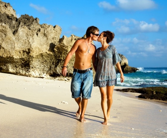 pareja verano