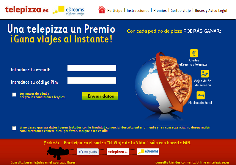 edreams y telepizza