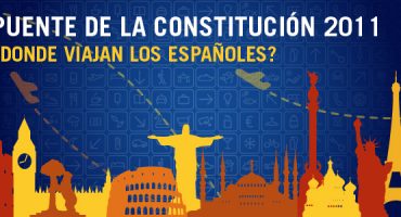 ¿A dónde van los españoles en el Puente de la Constitución 2011?