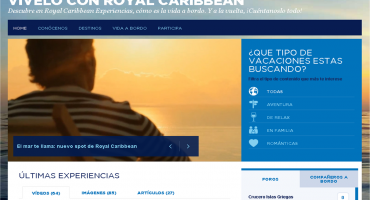 Vive y comparte experiencias únicas en la plataforma de Royal Caribbean