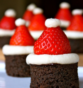 brownie navidad