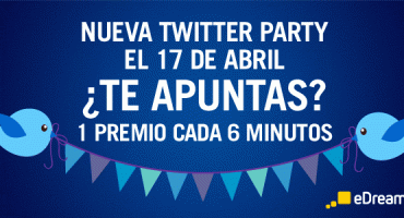 ¡Nueva Twitter Party, un premio cada 6 minutos!