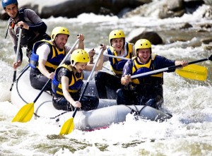 rafting