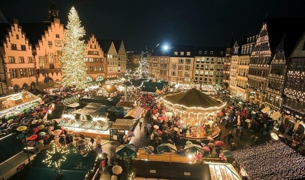 Mercado navideño en Estrasburgo