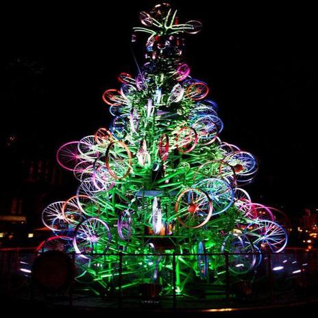 arbol con bicis