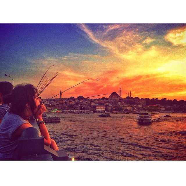atardecer en estambul