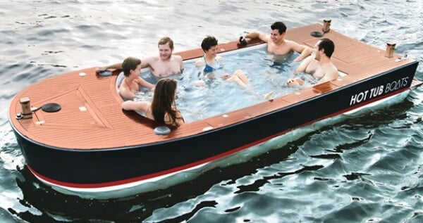 Hot Tub Boat 