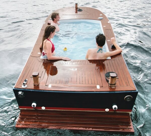 Hot Tub Boat 