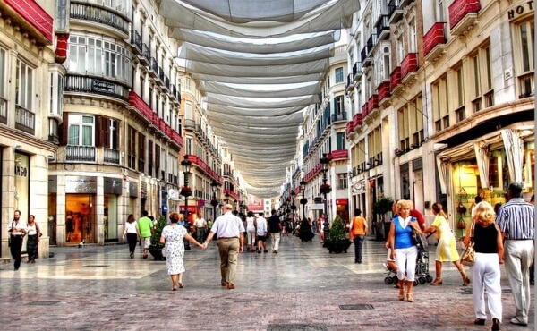 Calle Larios, Malaga