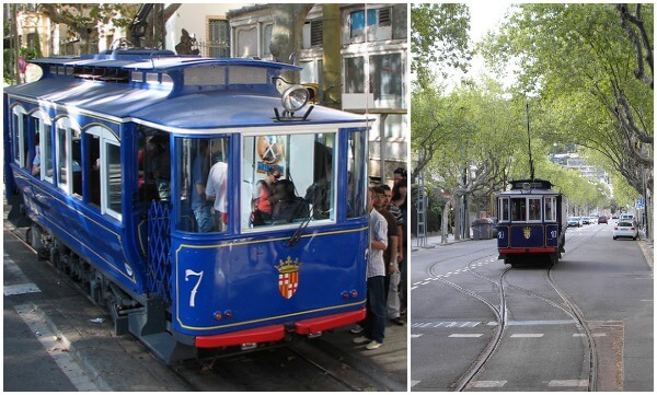 Tramvia Blau Barcelona