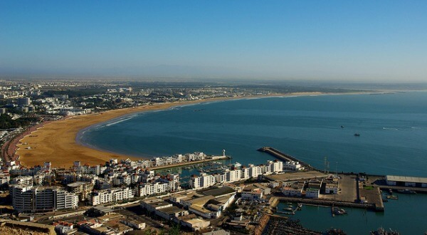 Bahia de Agadir, Marruecos