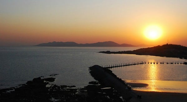 Bahía de Qingdao, Shandong, China