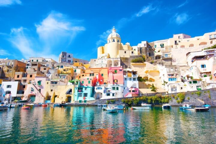 Ciudades coloridas - Procida italia