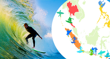 Las 15 mejores playas de Asia para hacer surf