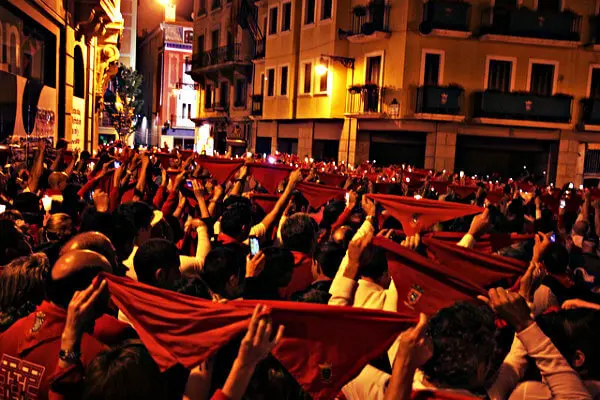 Pobre de mí, San Fermín pobre de mi san fermin