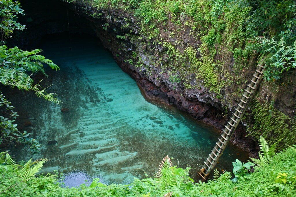 Las 20 piscinas naturales más originales del mundo. piscinas naturales_samoa