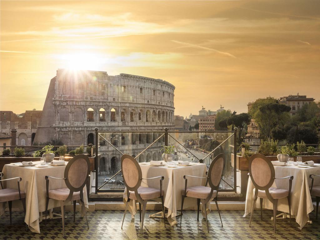 Terraza de Palazzo Manfredi en Roma