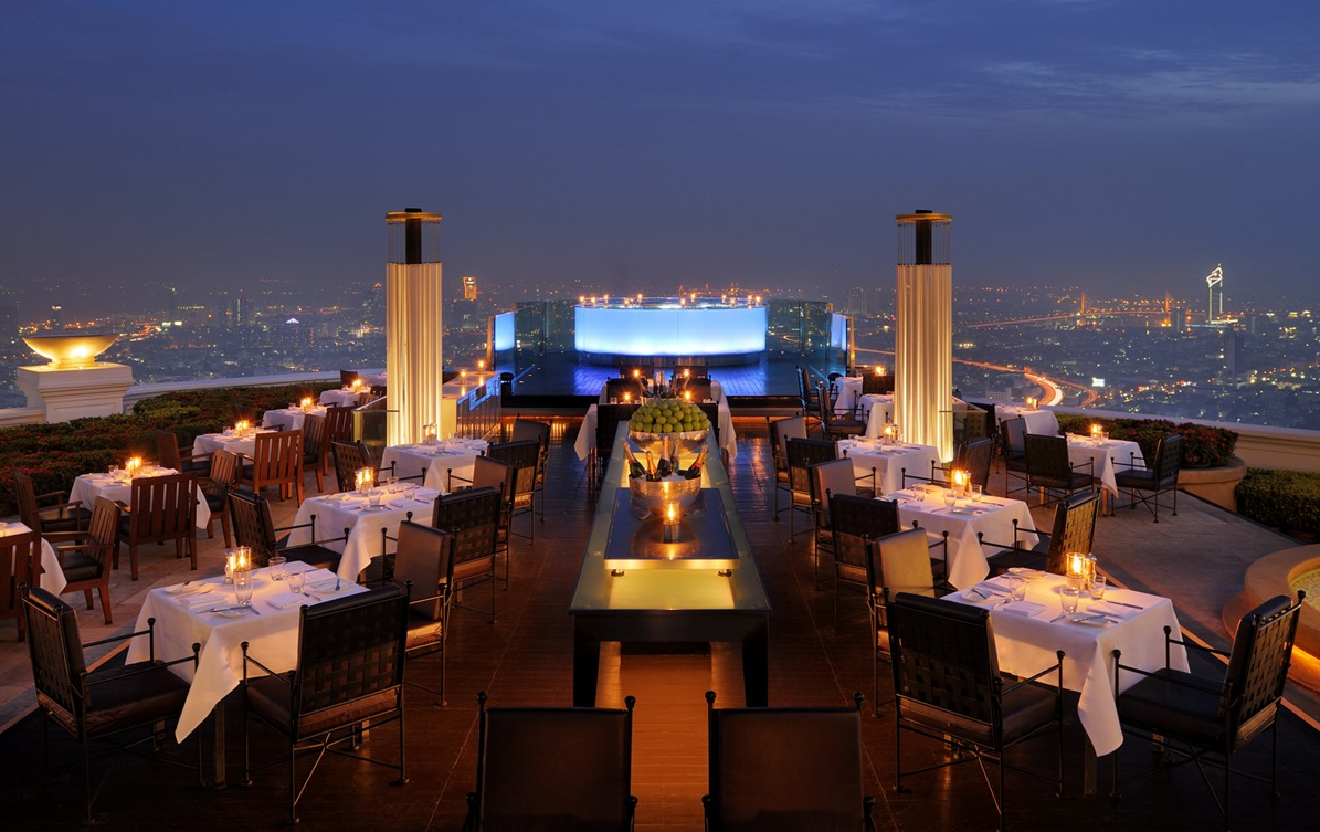 Restaurante Sirocco en Bangkok