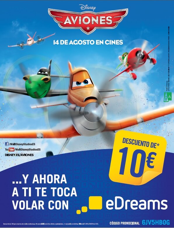 Aviones, Disney