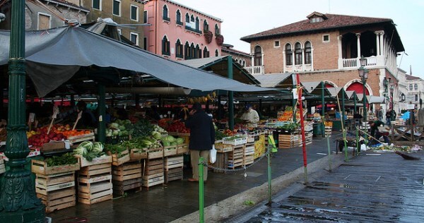 mercado de Rialto, Venecia