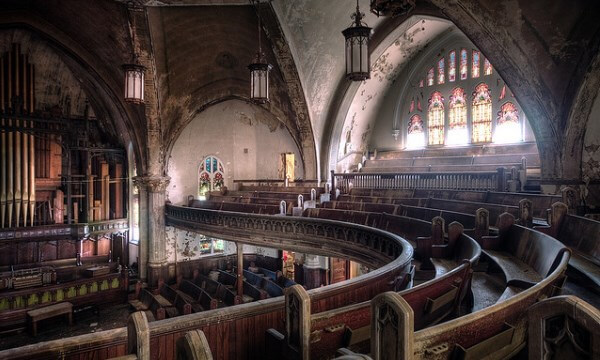 iglesia presbiteriana Woodward de Detroit