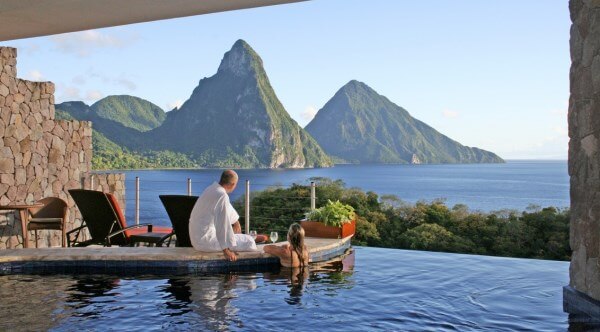 Jade Mountain, Santa Lucía