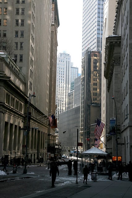 calle nassau en nueva York