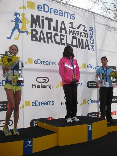 ganadoras eDreams Mitja Marato Barcelona
