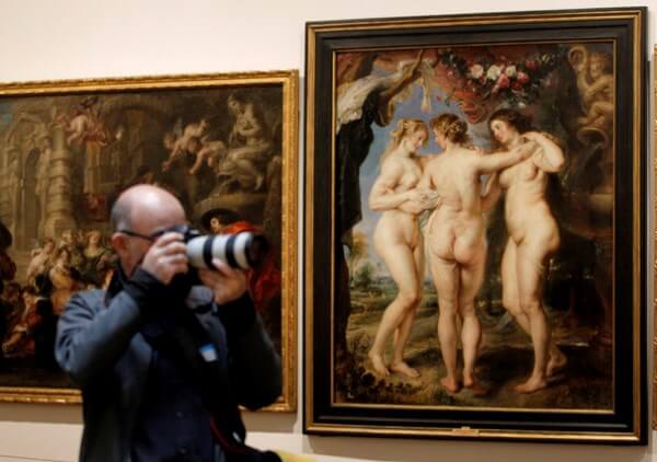 Las tres gracias, Rubens