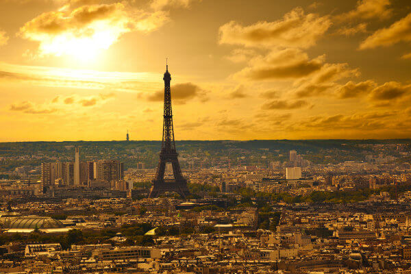 atardecer en paris