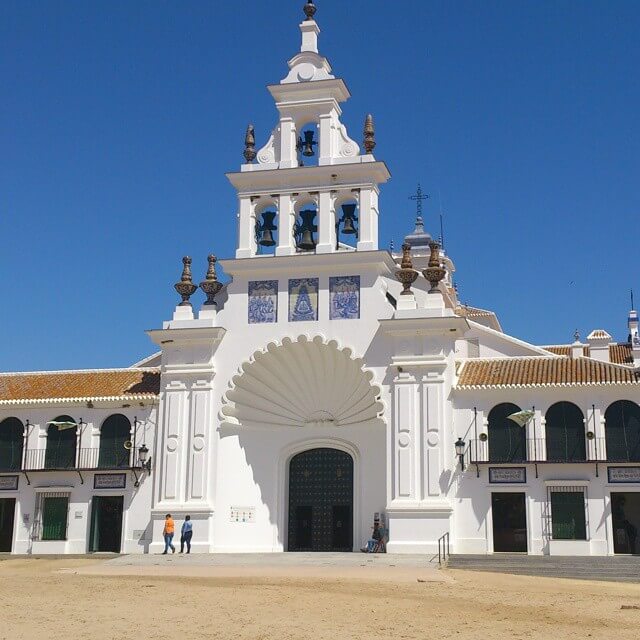 Ermita de El Rocío. Foto @inma.13 vía Instagram