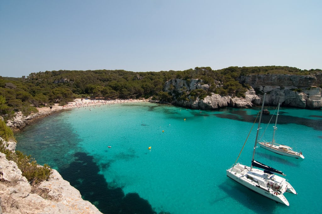 calas de menorca - cala macarella