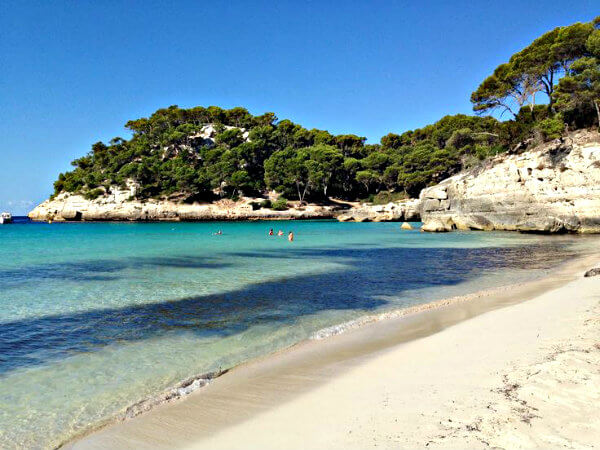 calas de menorca - cala mitjana menorca