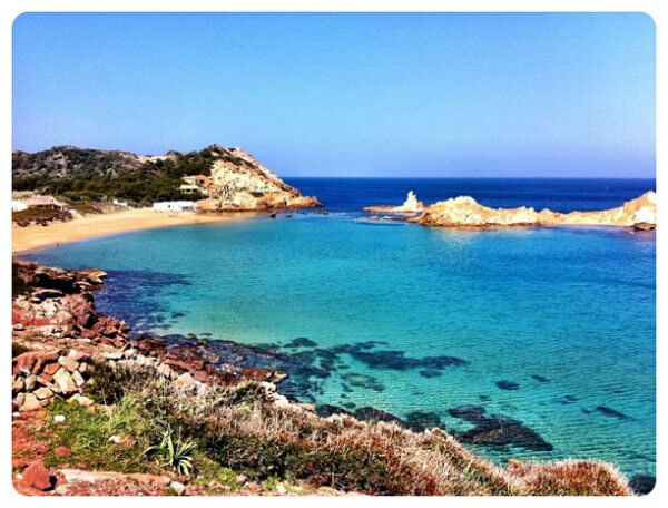 calas de menorca - cala pregonda menorca