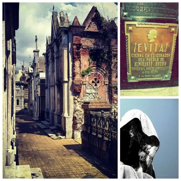 recoleta cementerio Collage
