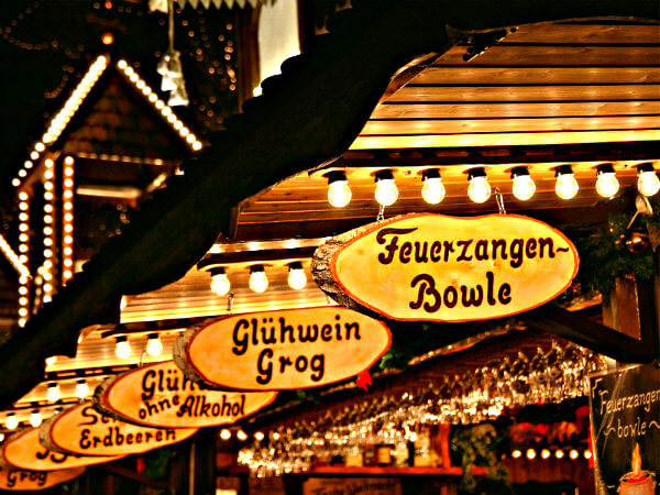 carteles mercadillo de navidad