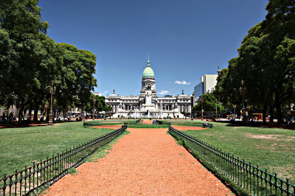 Plaza del congreso, Buenos Aires