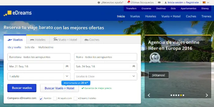 descuentos edreams - blog de viajes edreams