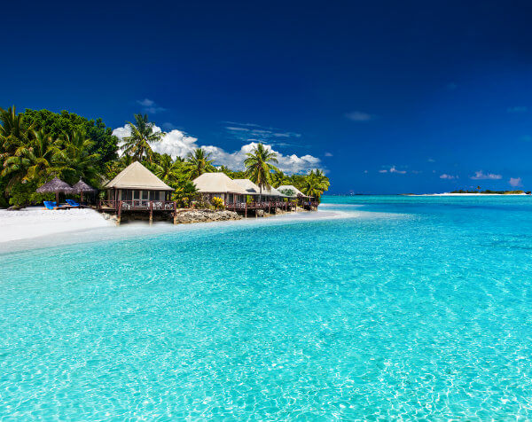 cabañas en la playa de fiji