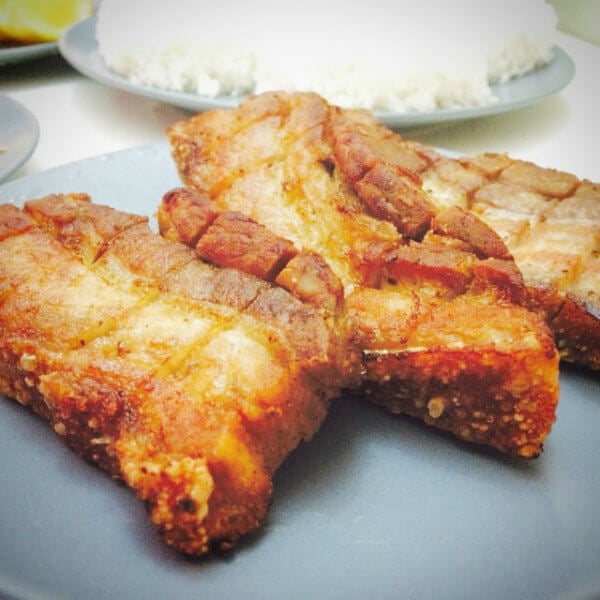 Recetas de Navidad de Filipinas: Lechón Kawali