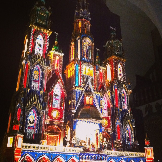 pesebre polaco en cracovia